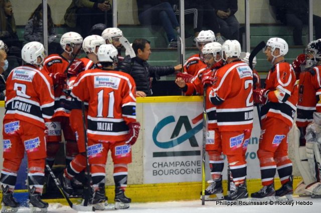 Photo hockey match Dijon  - Amnéville le 03/10/2020