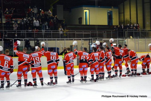 Photo hockey match Dijon  - Amnéville le 03/10/2020