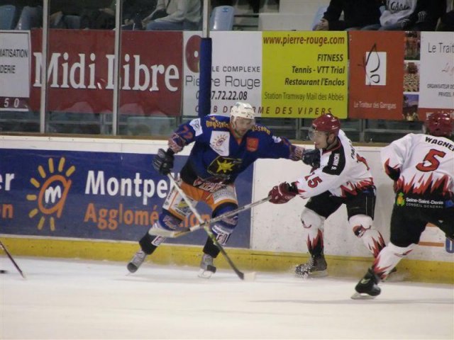 Photo hockey match Montpellier  - Neuilly/Marne le 05/04/2008