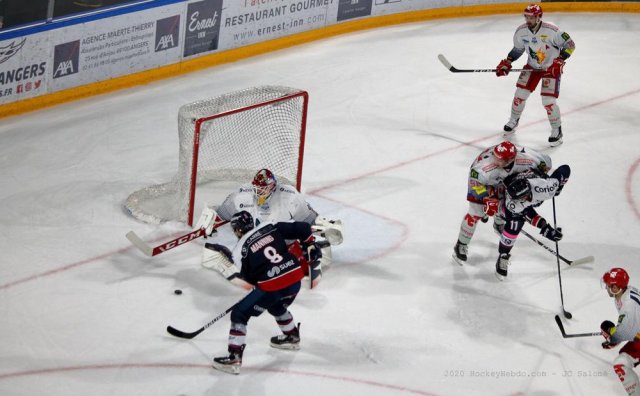 Photo hockey match Angers  - Grenoble  le 02/10/2020