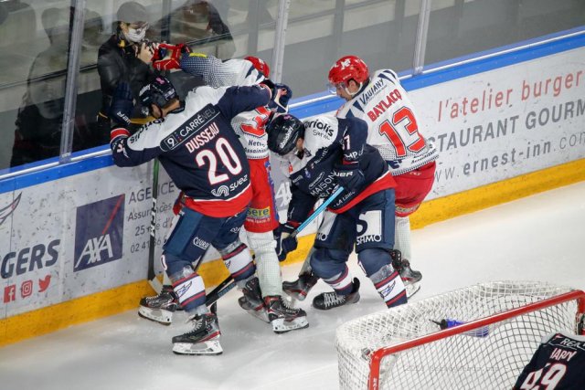 Photo hockey match Angers  - Grenoble  le 02/10/2020