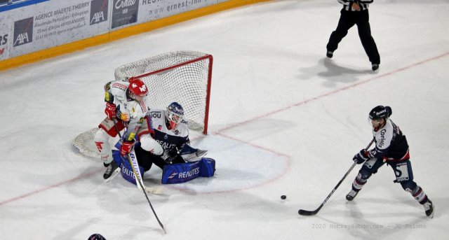 Photo hockey match Angers  - Grenoble  le 02/10/2020