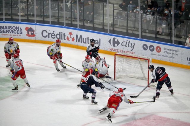 Photo hockey match Angers  - Grenoble  le 02/10/2020