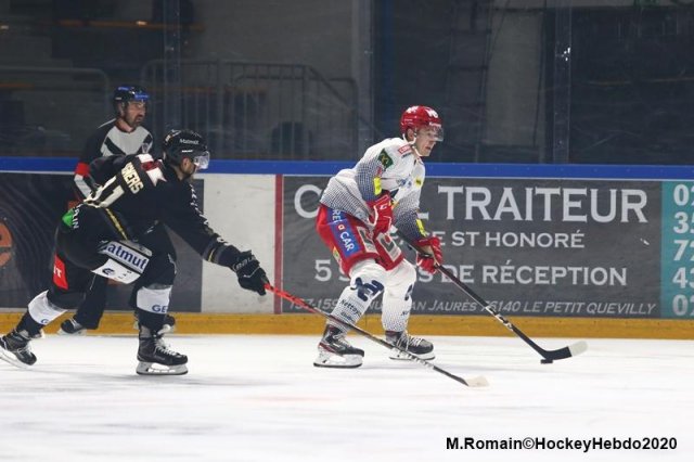 Photo hockey match Rouen - Grenoble  le 09/10/2020