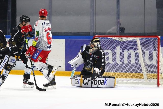 Photo hockey match Rouen - Grenoble  le 09/10/2020