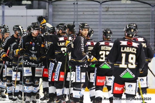 Photo hockey match Rouen - Grenoble  le 09/10/2020