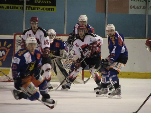 Photo hockey match Montpellier  - Neuilly/Marne le 05/04/2008