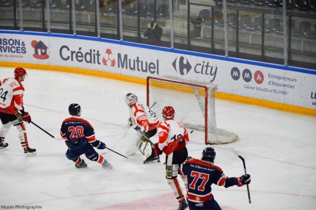 Photo hockey match Angers II - Amnéville le 10/10/2020