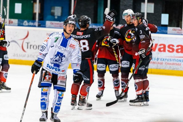 Photo hockey match Morzine-Avoriaz - Courchevel-Méribel-Pralognan le 20/10/2020