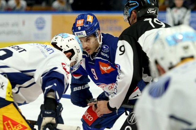 Photo hockey match Zürich - Zug le 22/10/2020