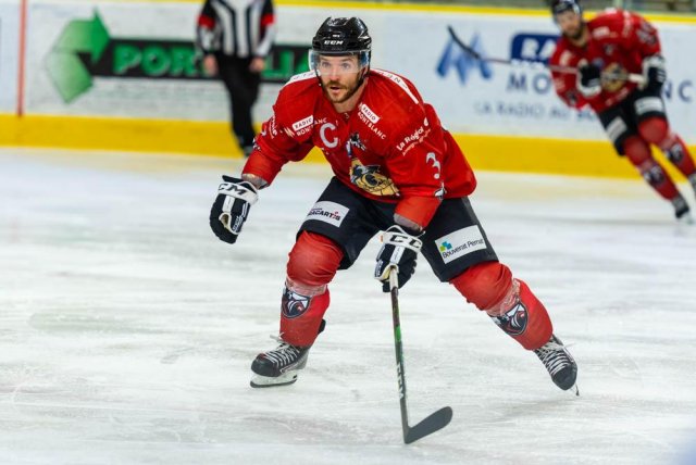 Photo hockey match Chamonix  - Amiens  le 23/10/2020