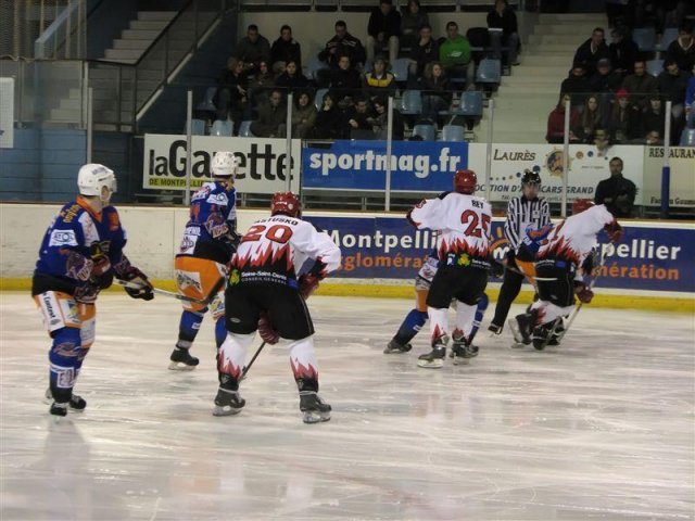 Photo hockey match Montpellier  - Neuilly/Marne le 05/04/2008