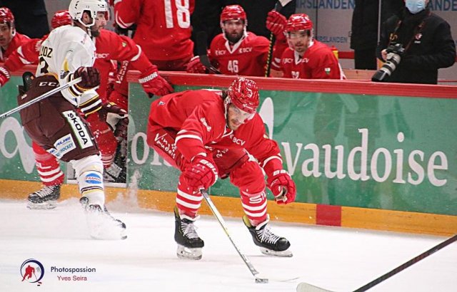 Photo hockey match Lausanne - Genève le 04/12/2020