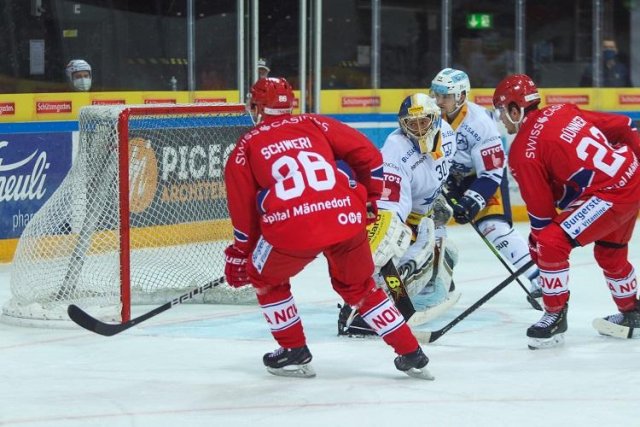 Photo hockey match Rapperswil-Jona - Zug le 11/12/2020