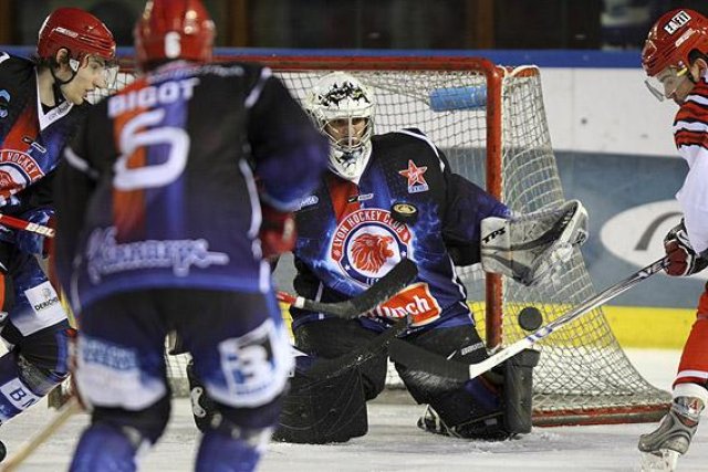 Photo hockey reportage D2 : Lyon vs Cholet - Reportage Photos