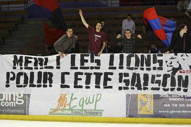 Photo hockey reportage D2 : Lyon vs Cholet - Reportage Photos