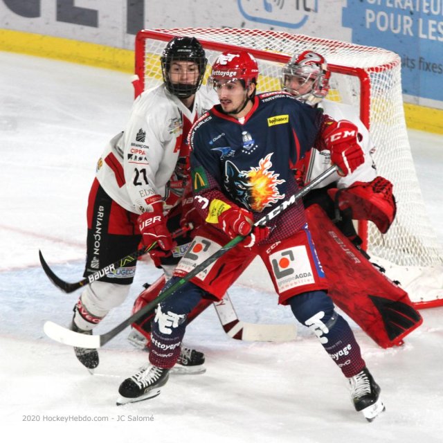 Photo hockey match Grenoble  - Briançon  le 17/12/2020