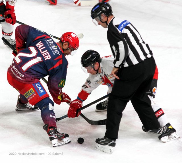 Photo hockey match Grenoble  - Briançon  le 17/12/2020