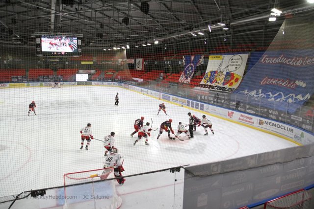 Photo hockey match Grenoble  - Briançon  le 17/12/2020