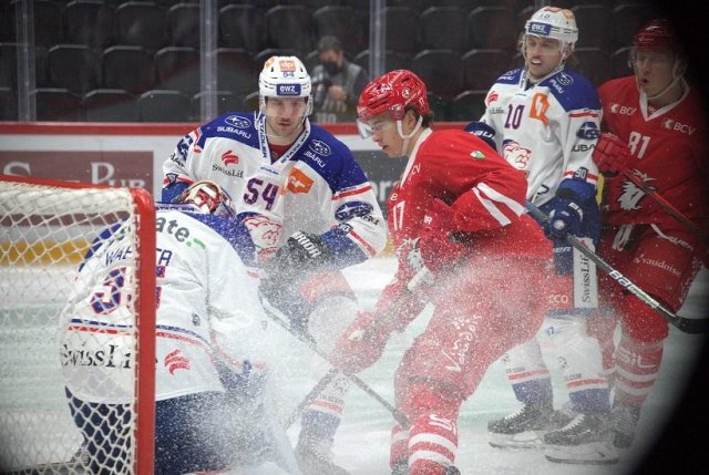 Photo hockey match Lausanne - Zürich le 18/12/2020