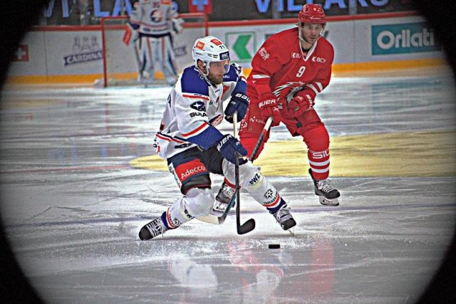 Photo hockey match Lausanne - Zürich le 18/12/2020