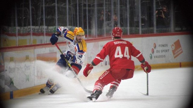 Photo hockey match Lausanne - Zürich le 18/12/2020