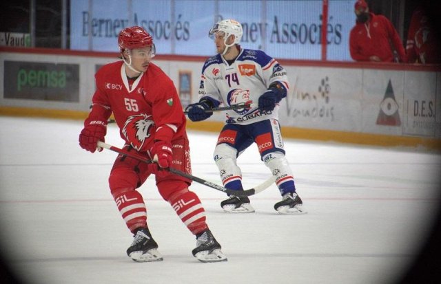 Photo hockey match Lausanne - Zürich le 18/12/2020