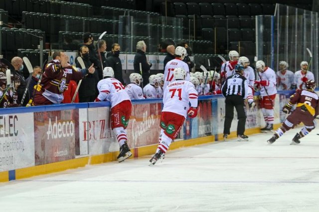 Photo hockey match Genève - Lausanne le 30/12/2020