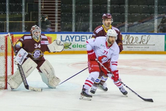 Photo hockey match Genève - Lausanne le 30/12/2020