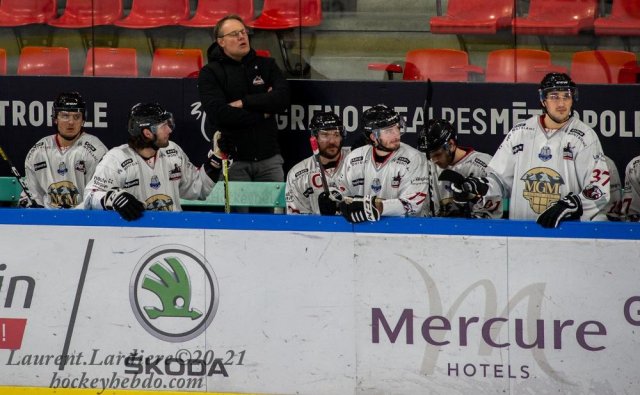 Photo hockey reportage Amical : Grenoble - Chamonix