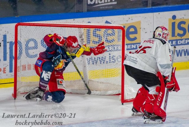 Photo hockey reportage Amical : Grenoble - Chamonix