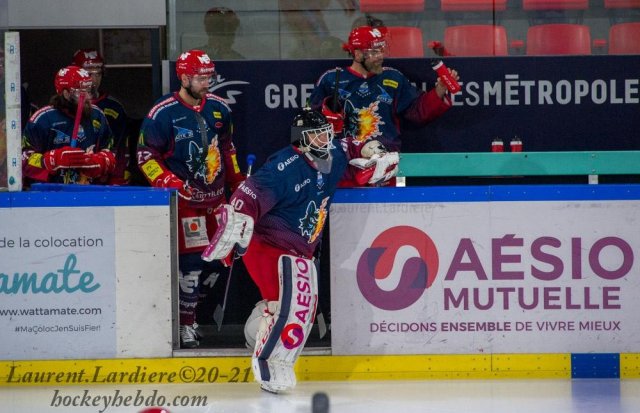 Photo hockey reportage Amical : Grenoble - Chamonix