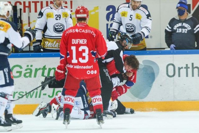 Photo hockey match Rapperswil-Jona - Ambrì-Piotta le 09/01/2021