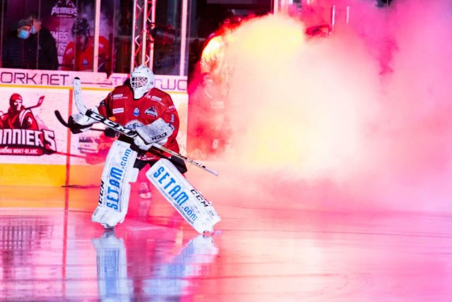 Photo hockey match Chamonix  - Briançon  le 12/01/2021
