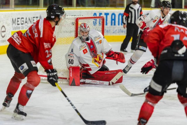 Photo hockey match Chamonix  - Briançon  le 12/01/2021