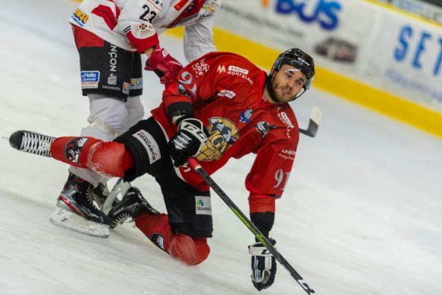 Photo hockey match Chamonix  - Briançon  le 12/01/2021