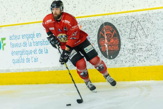 Photo hockey match Chamonix  - Briançon  le 12/01/2021