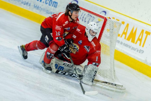 Photo hockey match Chamonix  - Briançon  le 12/01/2021