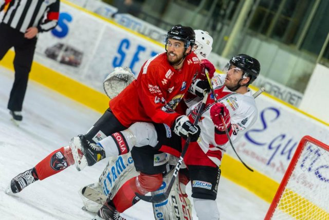 Photo hockey match Chamonix  - Briançon  le 12/01/2021