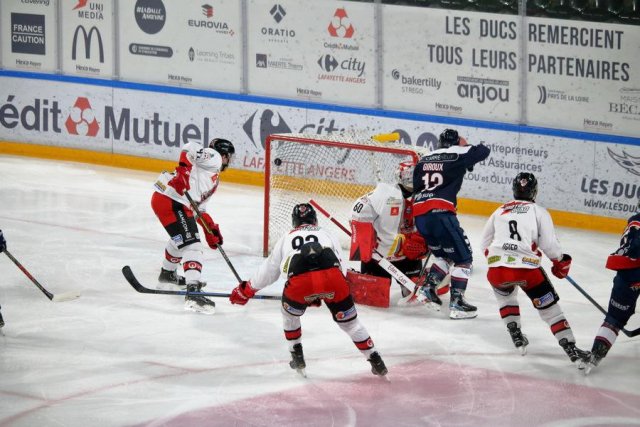 Photo hockey match Angers  - Briançon  le 15/01/2021