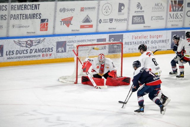 Photo hockey match Angers  - Briançon  le 15/01/2021