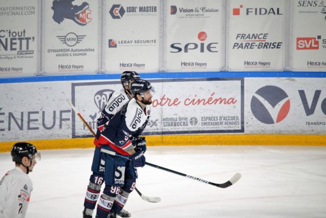 Photo hockey match Angers  - Briançon  le 15/01/2021