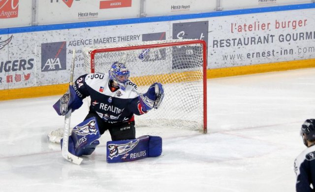 Photo hockey match Angers  - Briançon  le 15/01/2021