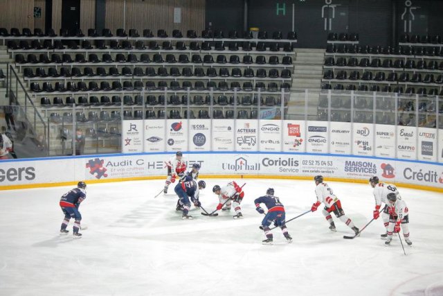 Photo hockey match Angers  - Briançon  le 15/01/2021