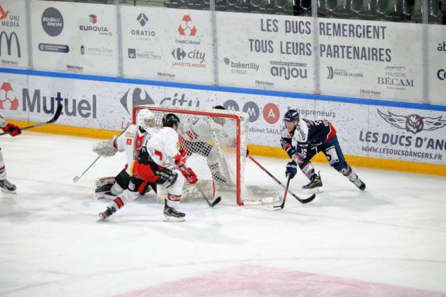 Photo hockey match Angers  - Briançon  le 15/01/2021
