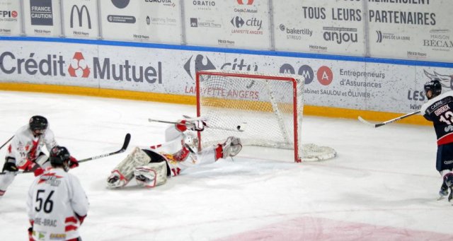 Photo hockey match Angers  - Briançon  le 15/01/2021