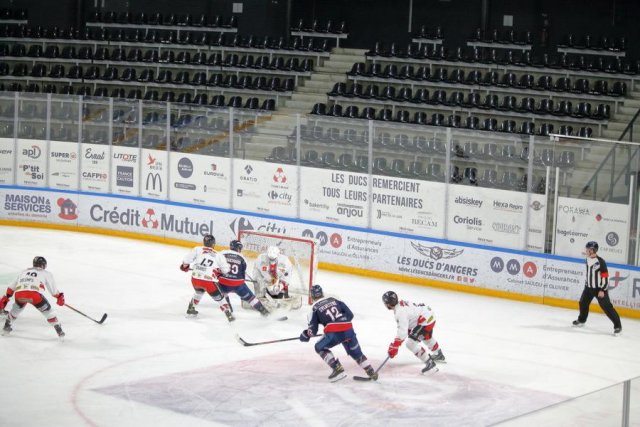Photo hockey match Angers  - Briançon  le 15/01/2021