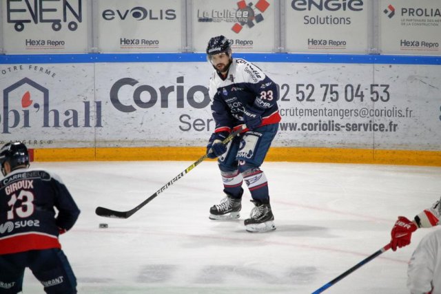 Photo hockey match Angers  - Briançon  le 15/01/2021