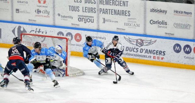 Photo hockey match Angers  - Gap  le 16/01/2021