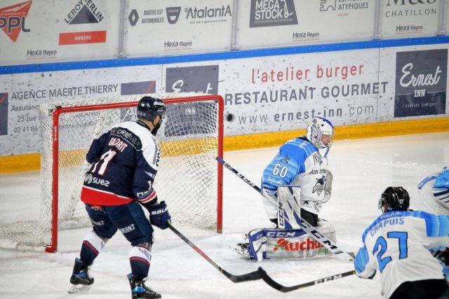 Photo hockey match Angers  - Gap  le 16/01/2021